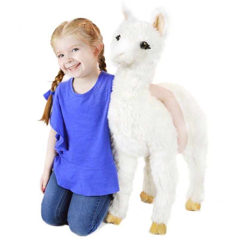 Alana The Alpaca Giant 30in Plush Alpaca!