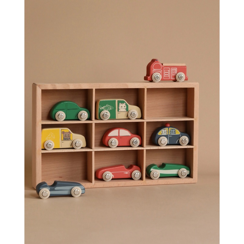 Konges Sljd - Wooden Mini Car Set