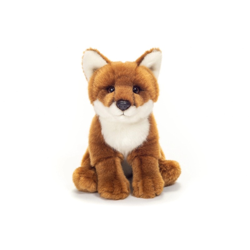 Plush Red Fox Lifelike Realistic by Teddy Hermann