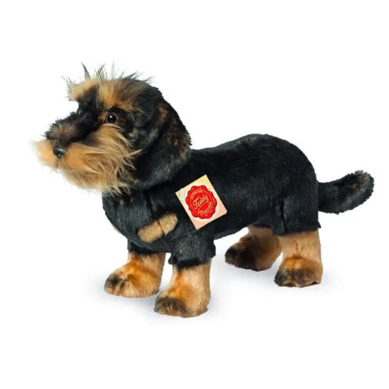 Wirehaired Dachshund Life Like Cute Plush Stuffed Dog by Teddy Hermann