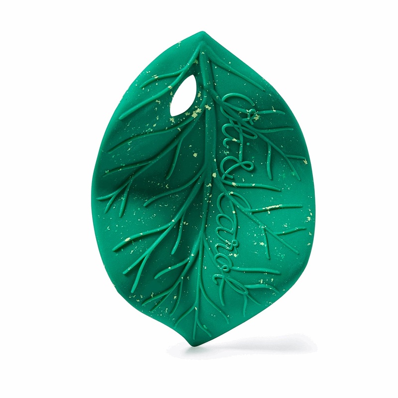 Oli & Carol Chlorophyll Leaf Baby Teether