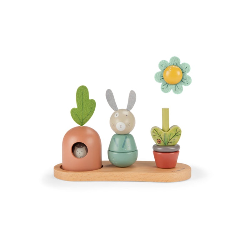 Moulin Roty Trois Petits Lapins Stack-Up Toy