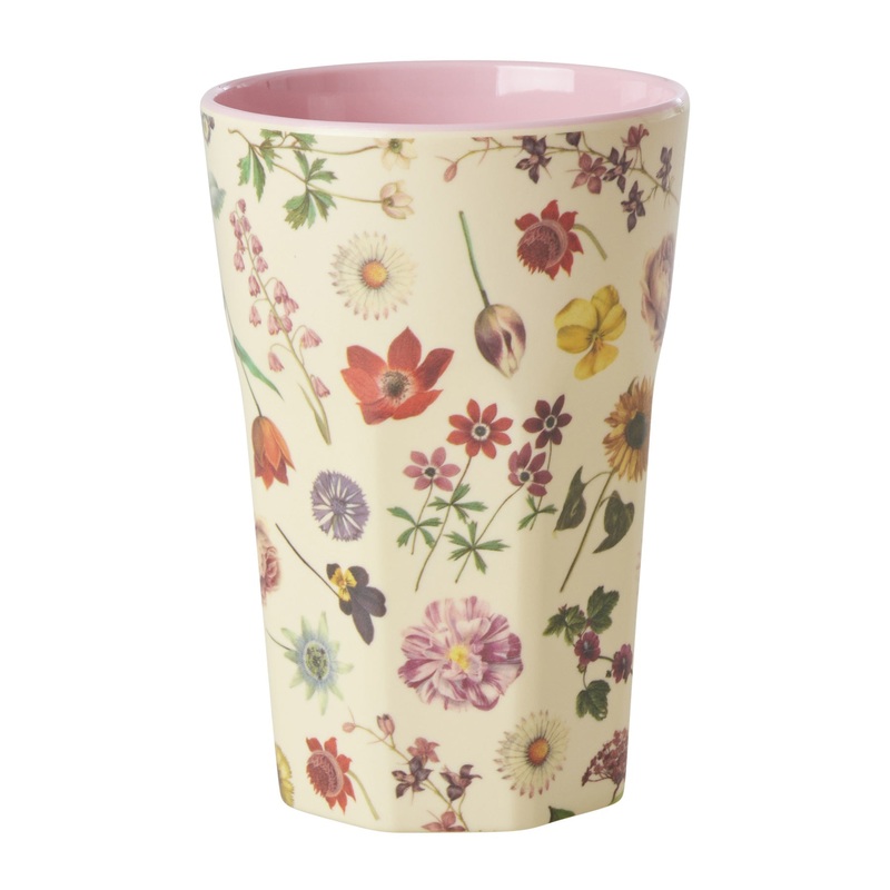 Rice DK Melamine Cup with Floras Dream Print - Tall - 400ml