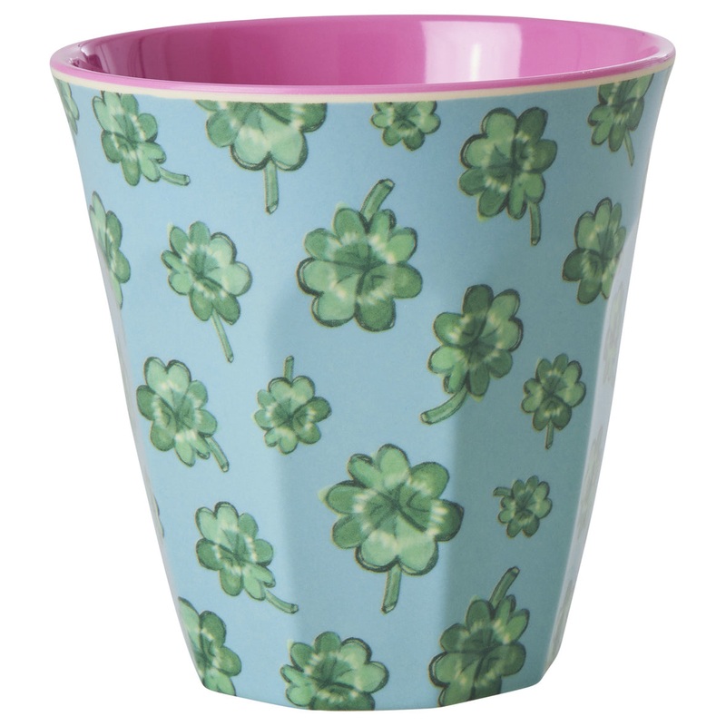 Rice DK Melamine Cup with Good Luck Print - Medium - 250ml