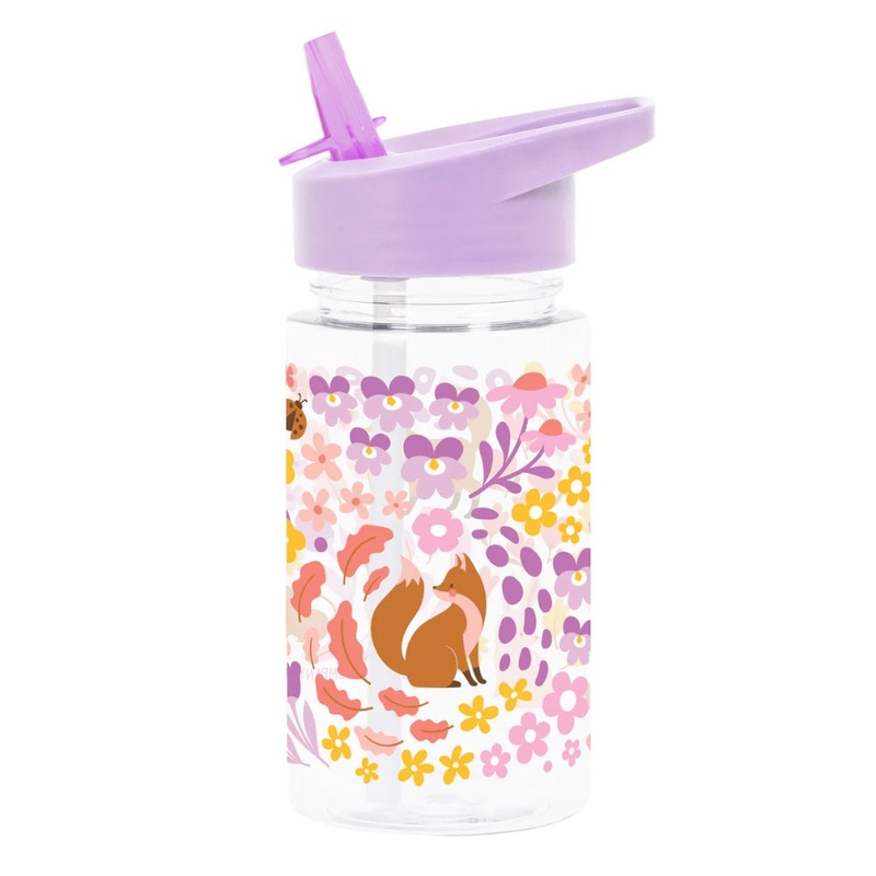 A Little Lovely Company Drink Bottle: Flower Garden