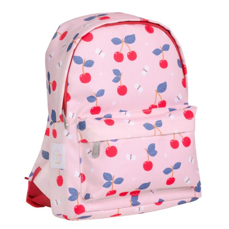 A Little Lovely Company Little Backpack: Cherries