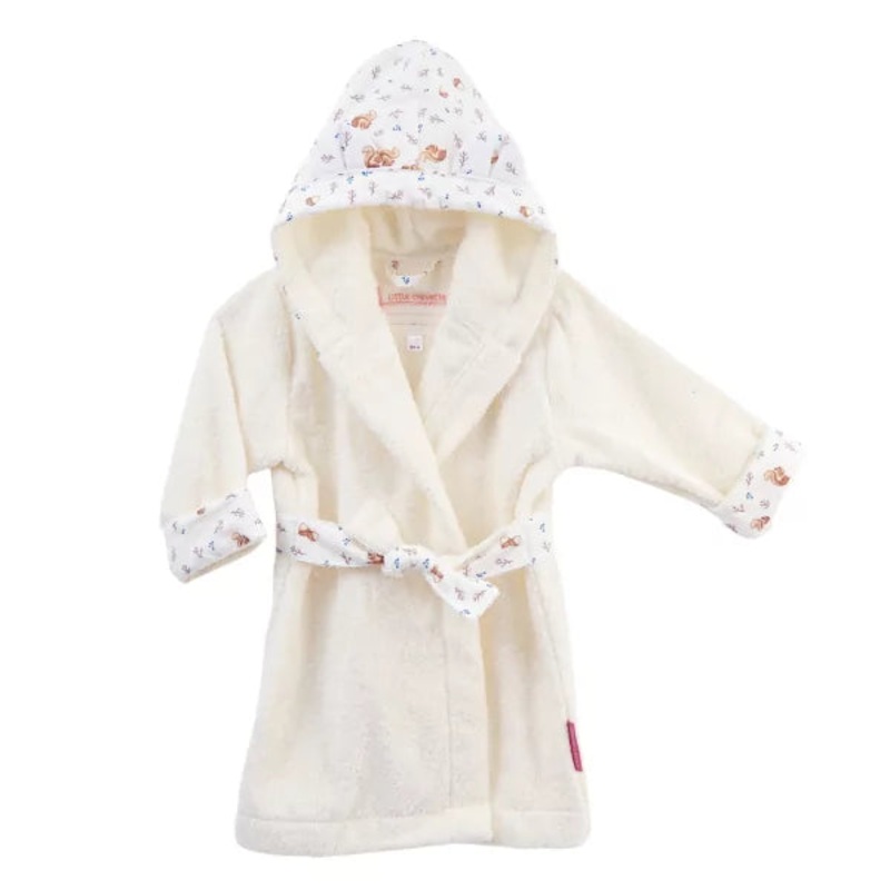 Little Crevette Noisette Bathrobe