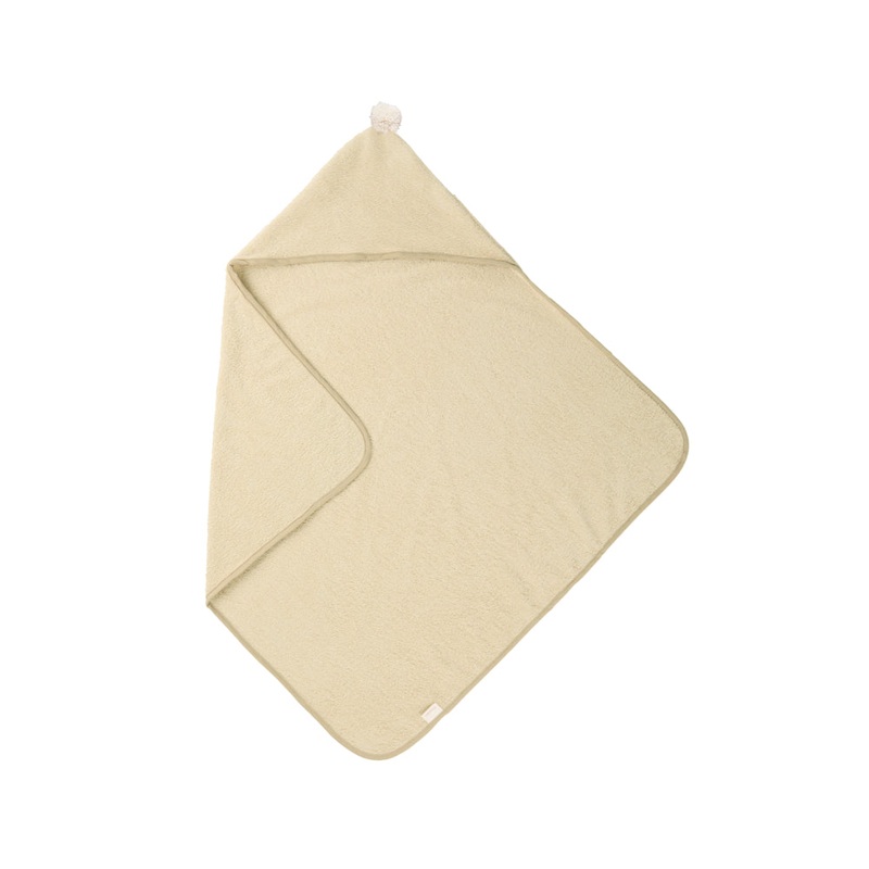 nobodinoz So Cute Baby Bath Cape Green Tea 73x73cm