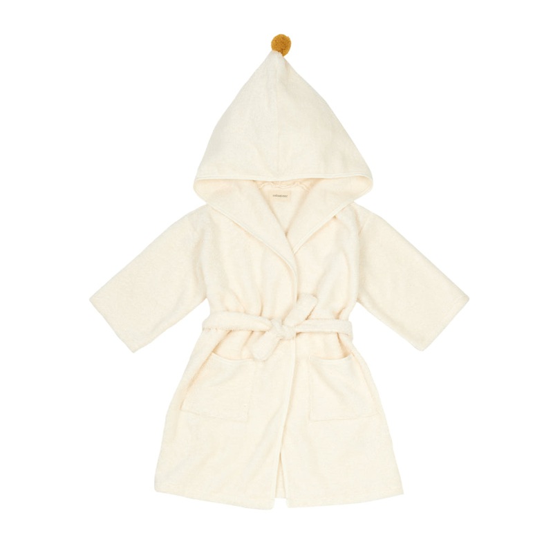 nobodinoz So Cute Bathrobe Natural 42x66cm