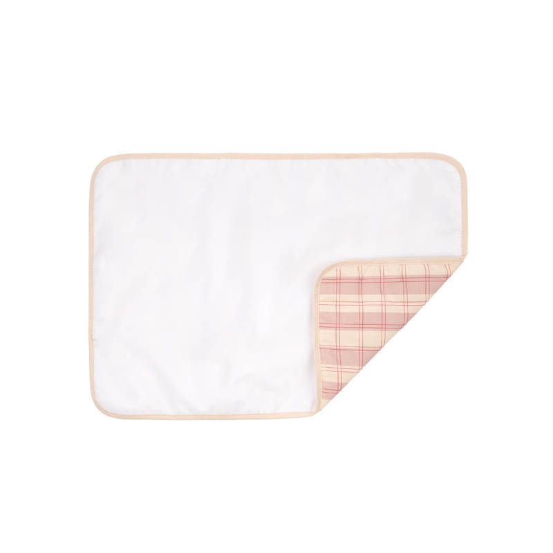 nobodinoz Stories Ltd Changing Pad Powder Red Checks 45x65cm