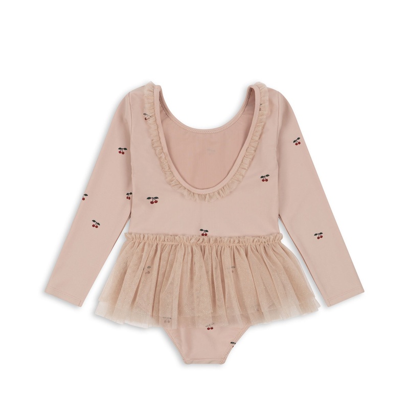 Konges Sljd Strut LS Swimsuit GRS Cherry Blush