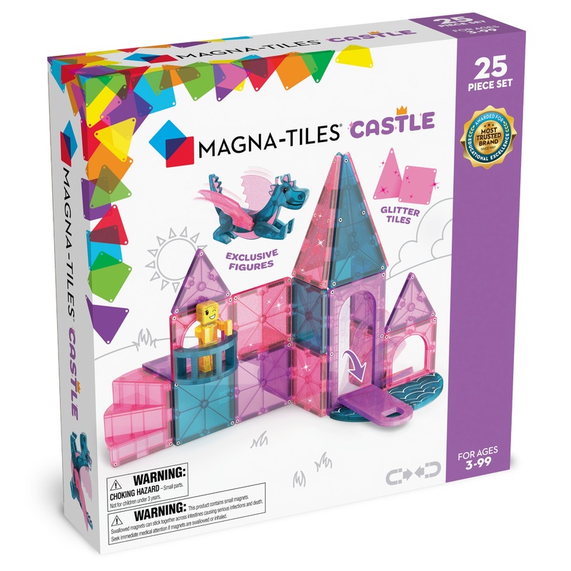 MAGNA-TILES Castle 25-Piece Set