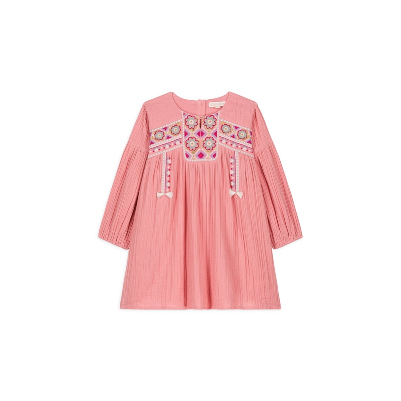 Louise Misha Dress Issena - Double Gauze - Sienna