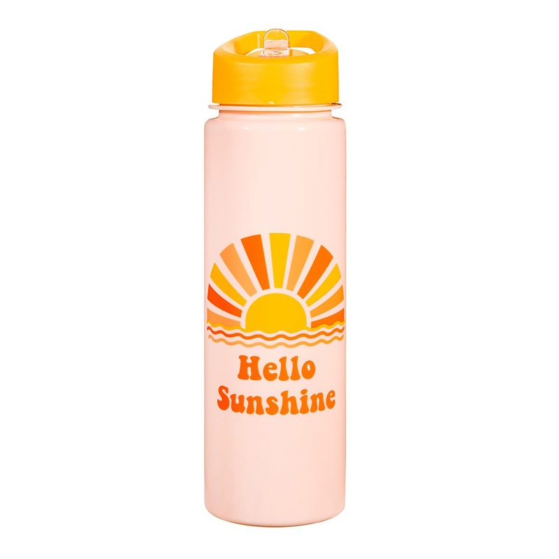 RJB Stone Hello Sunshine Plastic Water Bottle