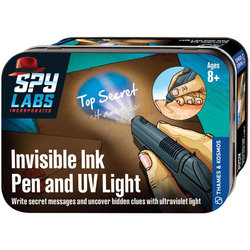 Thames & Kosmos Spy Labs Invisible Ink Pen with UV Light