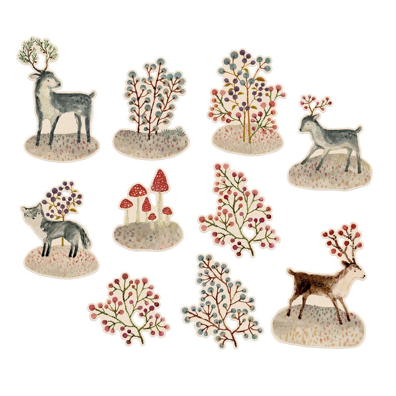 Maileg Gift Tags, Winter Wonderland 20 pcs.