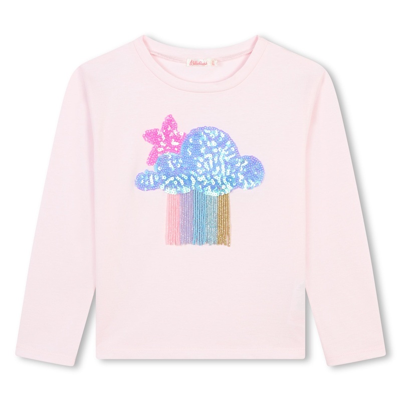 Billieblush Long Sleeve T-Shirt - Pink Pale