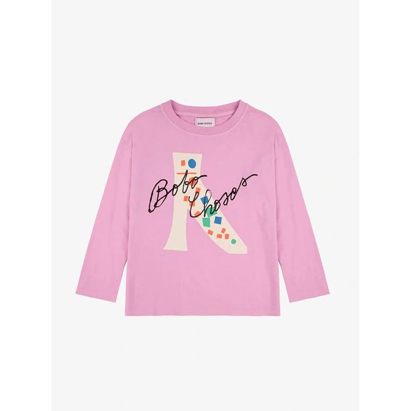 Bobo Choses Magic Shoe T-Shirt - Fuchsia