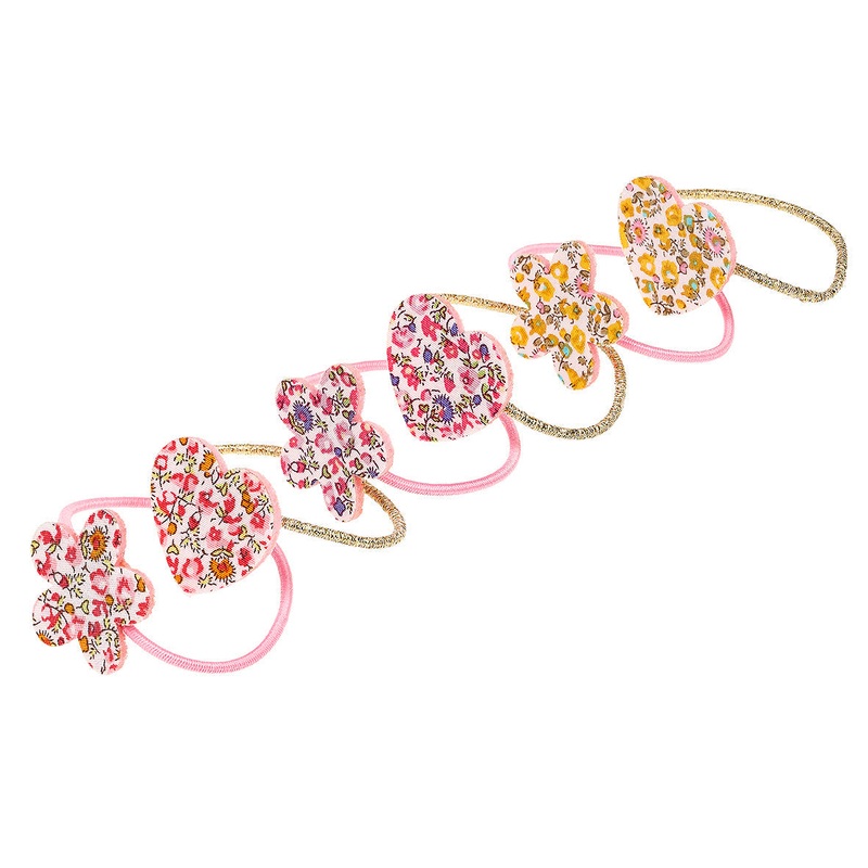 Souza Hair Elastics Jaelynn Flowers (6 Pcs/Card, 1