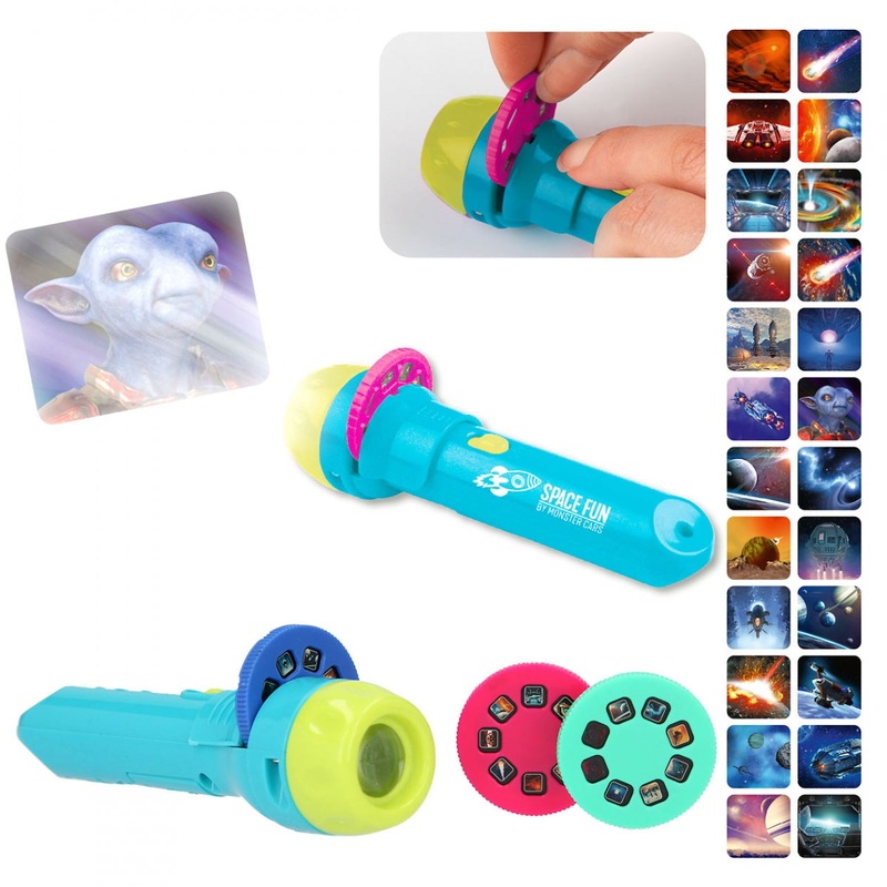 Depesche Monster Cars Torch with Visual Effects Space Fun