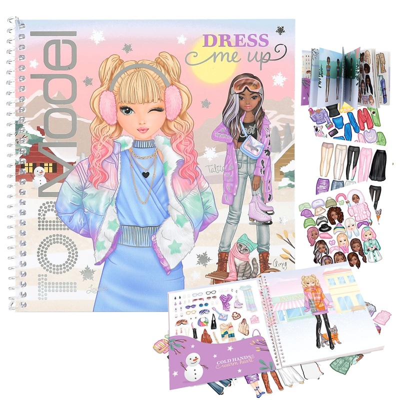 Depesche Topmodel Dress Me Up Stickerbook Winter Wonder