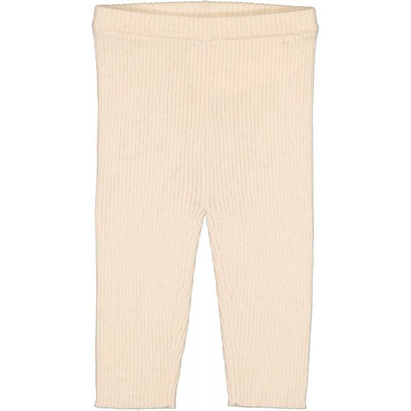 Louis Louise Chat Knitted Wool Blend Leggings - Cream