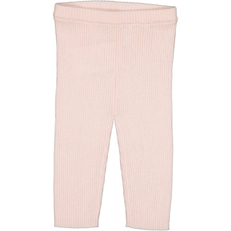 Louis Louise Chat Knitted Wool Blend Leggings - Light Pink