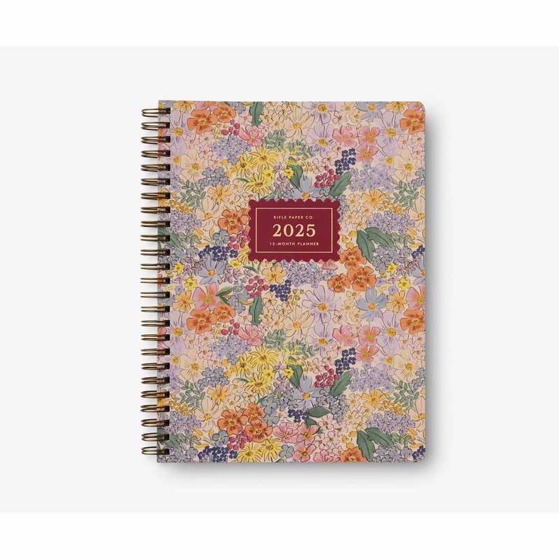 Rifle Paper Co 2025 Mimi 12-Month Softcover Spiral Planner