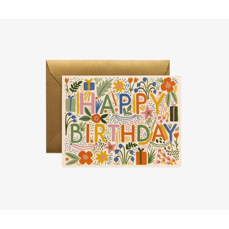 Rifle Paper Co Boxed Set of Fiesta Birthday Cards