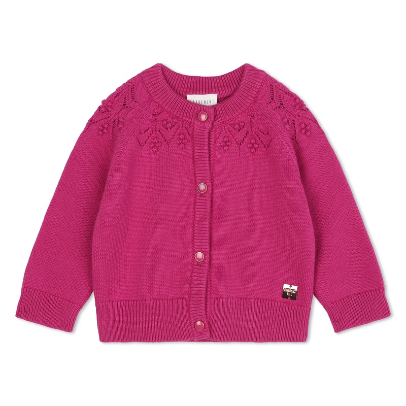 Carrement Beau Cardigan - Fuschia