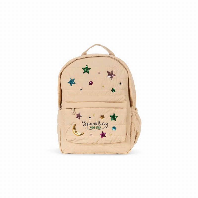Konges Sljd Juno Quilted Sequin Backpack Midi-Frapp