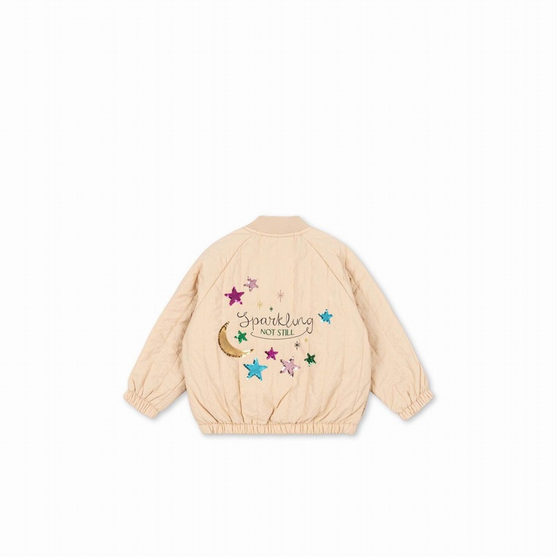 Konges Sljd Juno Sequin Bomber Jacket-Frappe