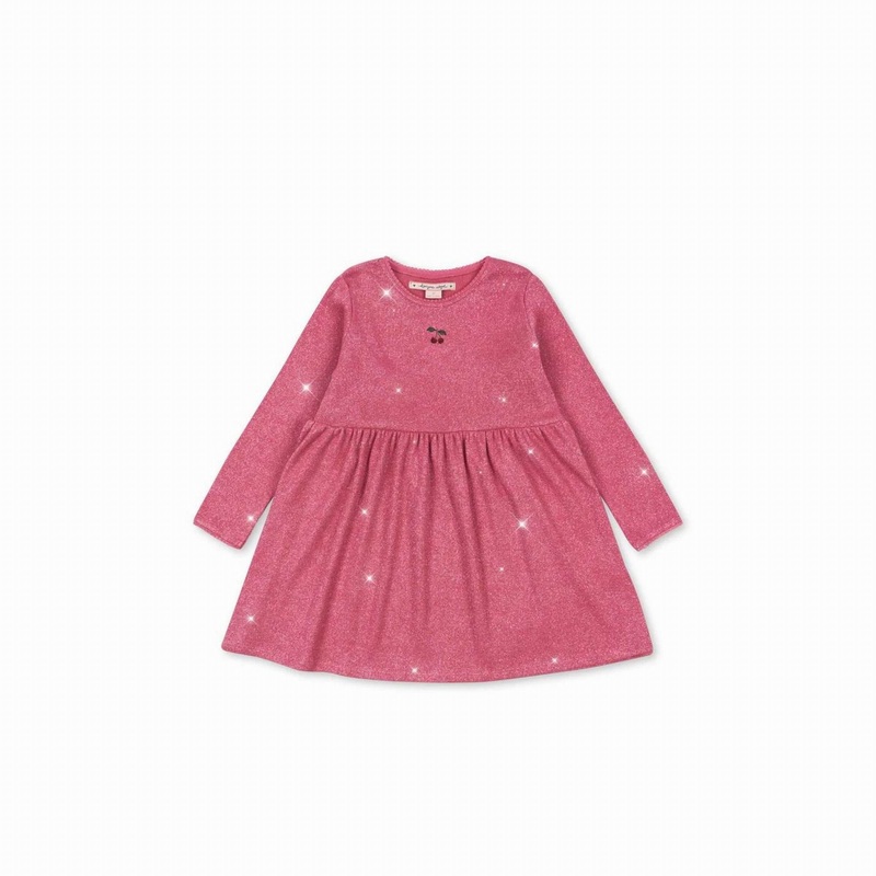 Konges Sljd Roli Dress-Rapture Rose