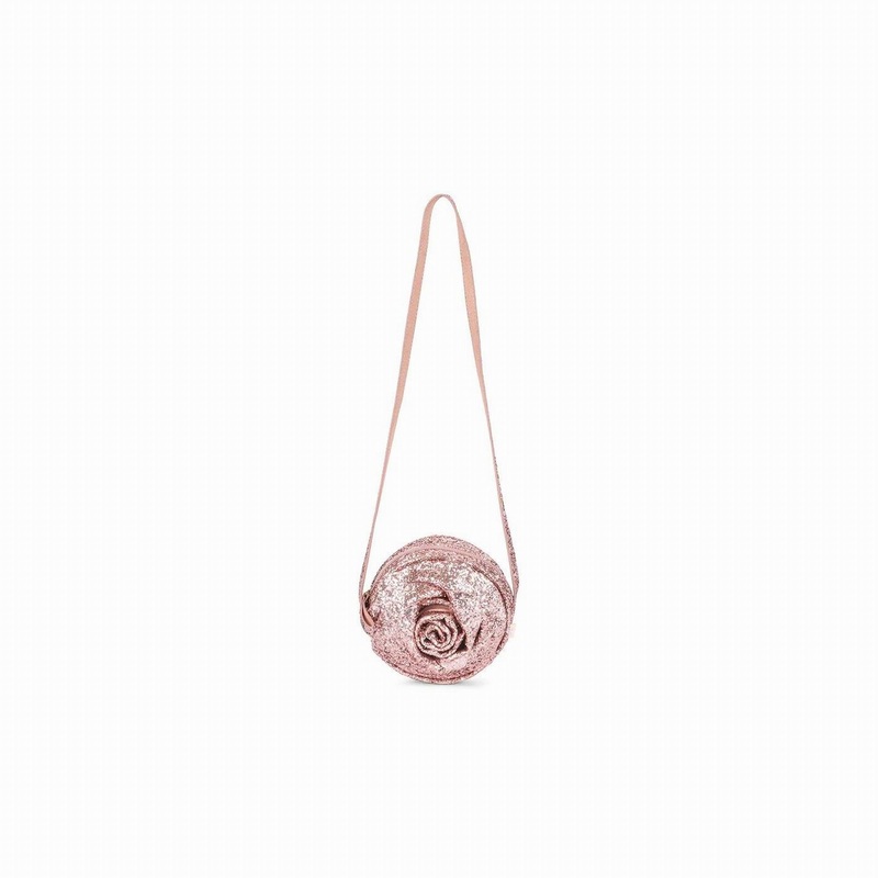 Konges Sljd Rose Glitter Bag-Glitter Rose