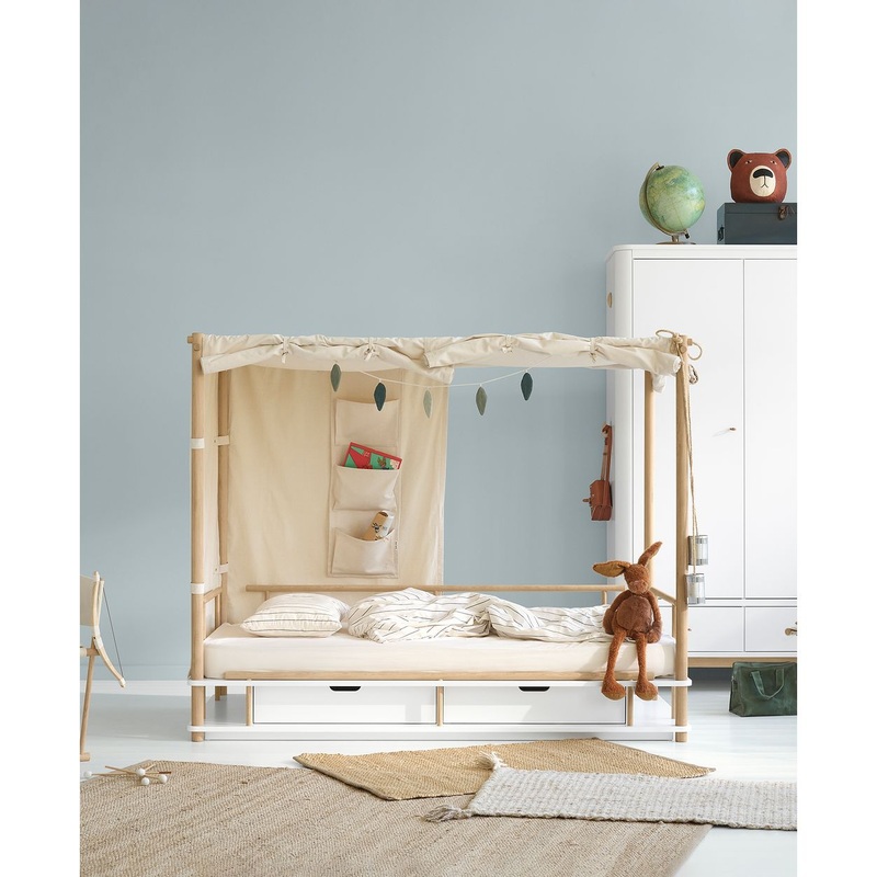 Oliver Furniture Bed Canopy Wild For Camp Beds, Undyed