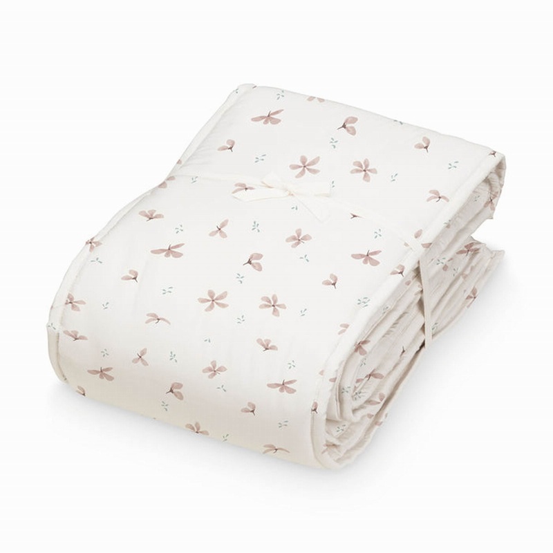 Cam Cam Copenhagen Cot Bumper  Ocs Windflower Creme