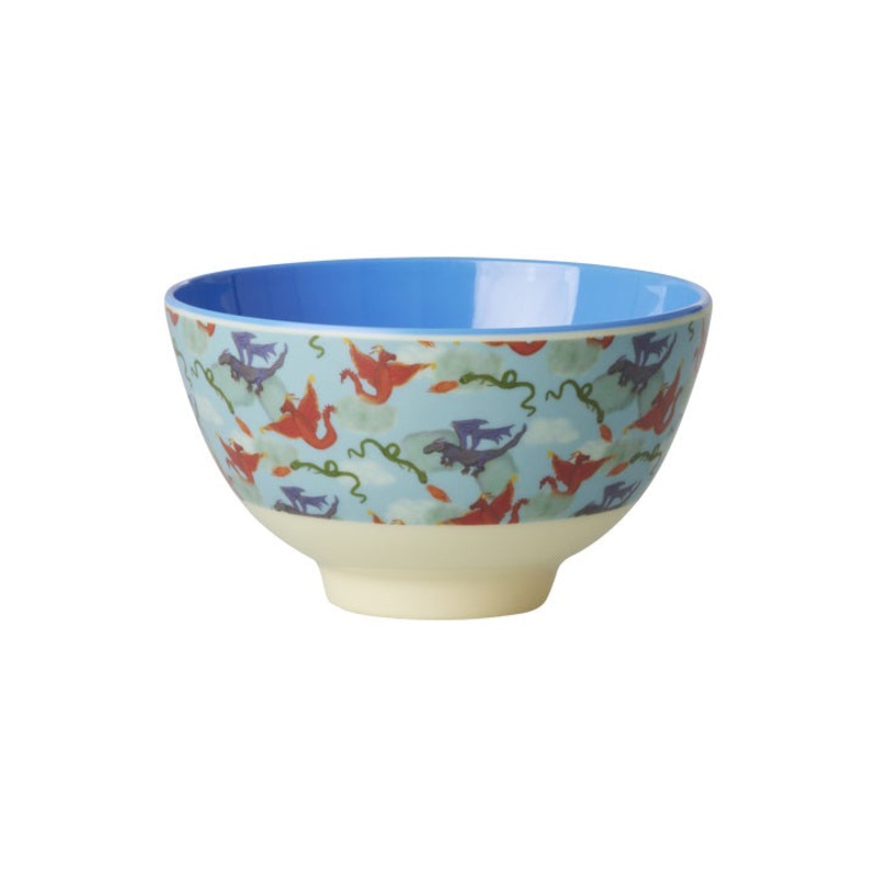 Rice DK Melamine Bowl with Dragon Print - Small - 300 ml