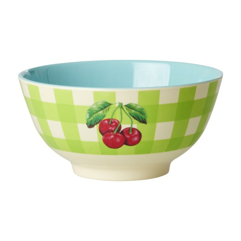 Rice DK Melamine Bowl with Love Therapy Cherry Print - Medium - 700 ml