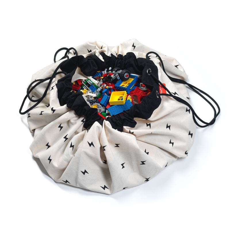 Play&Go Toy Storage Bag - Road Map - Double Print - 140cm