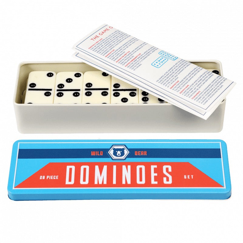 Rex Dominoes In A Tin - Wild Bear