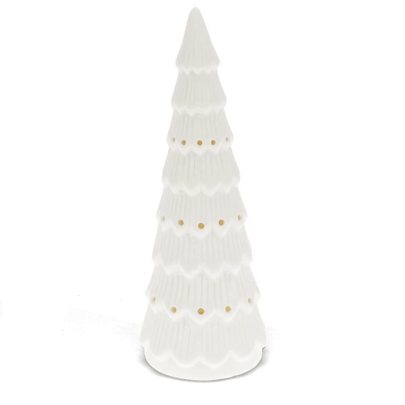 Rex Matt Ceramic LED Decoration - Large Christmas Tree