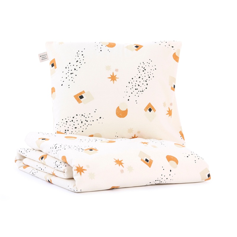 nobodinoz Duvet Cover Himalaya BB Sunset Eclipse/Natural