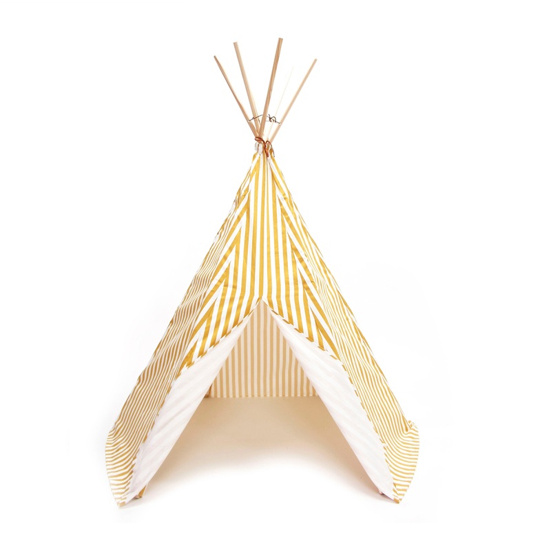 nobodinoz Teepee Honey Stripes