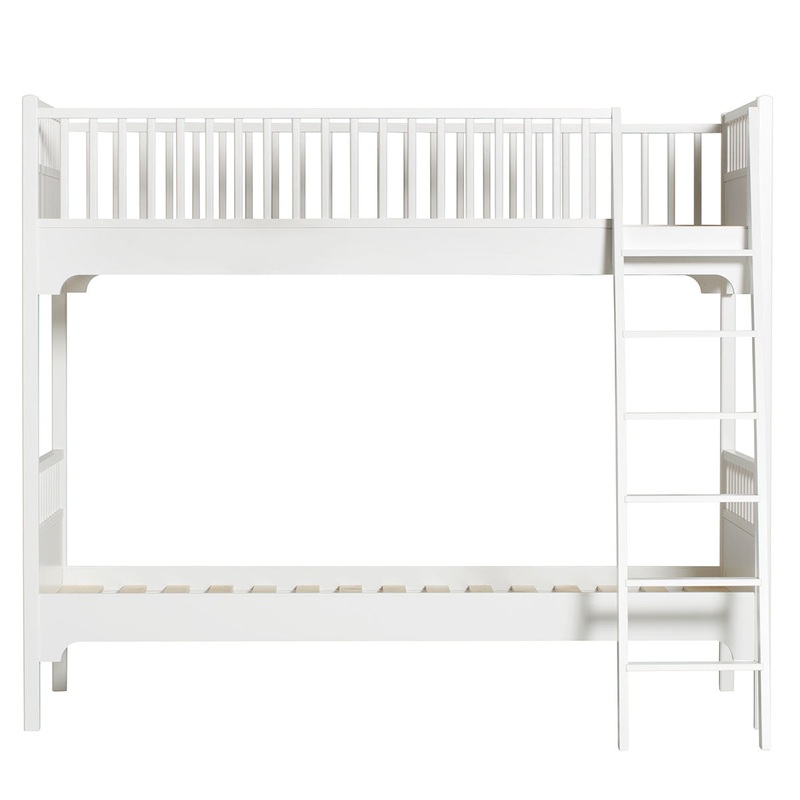 Oliver Furniture Seaside Bunk Bed with Slant Ladder (Pre-Order; Est. Delivery in 6-10 Weeks)