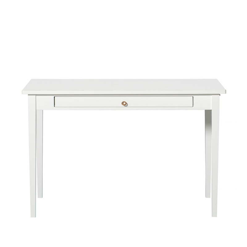 Oliver Furniture Seaside Table Single Drawer with Leather Strap (Pre-Order; Est. Delivery in 6-10 Weeks)