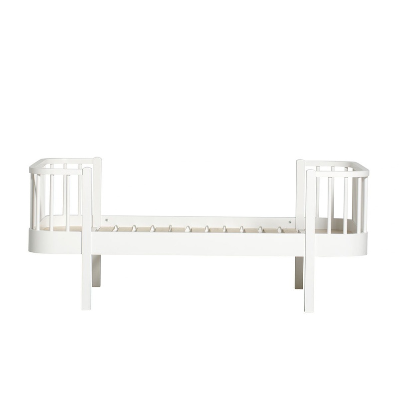 Oliver Furniture Wood Junior Bed White (Pre-Order; Est. Delivery in 6-10 Weeks)