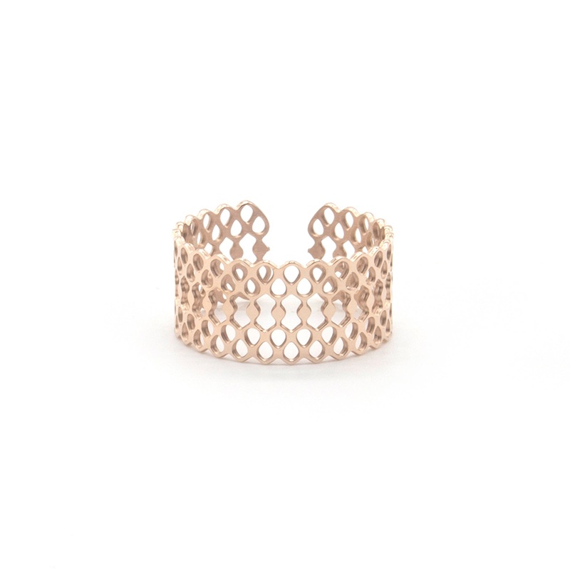 Zag Bijoux Ring SRR5590 Beehives Rose Gold