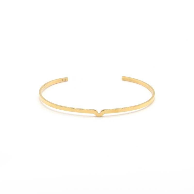 Zag Bijoux Bracelet SB4432 V-Shaped Gold