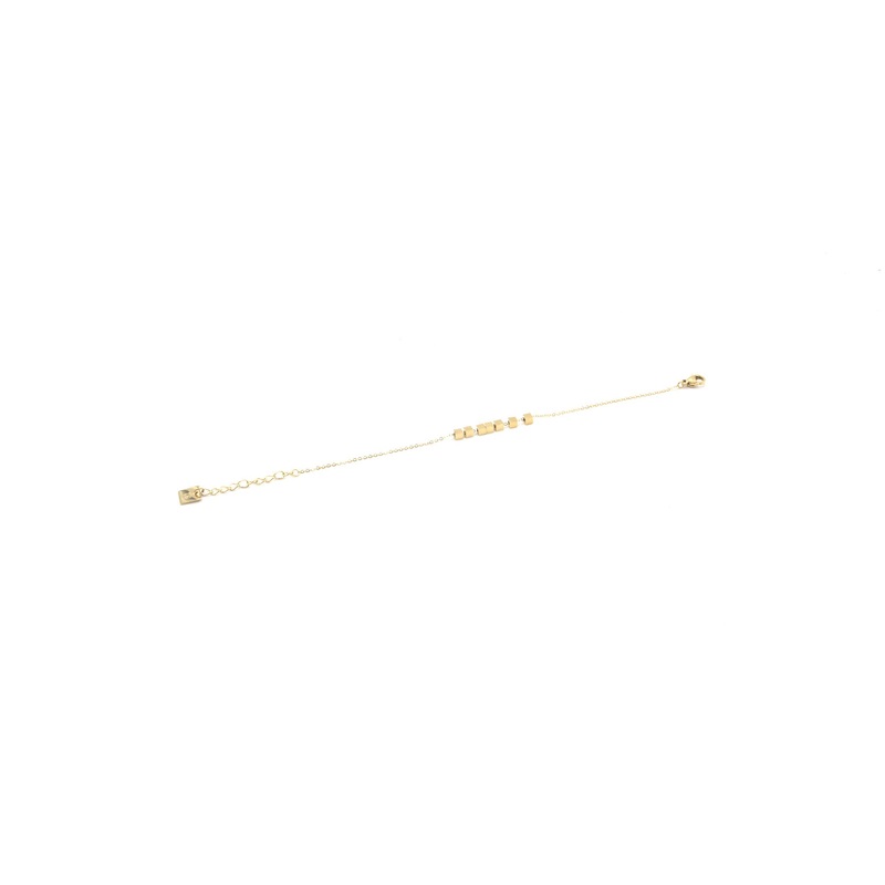 Zag Bijoux Bracelet SBS3497 Squares Gold