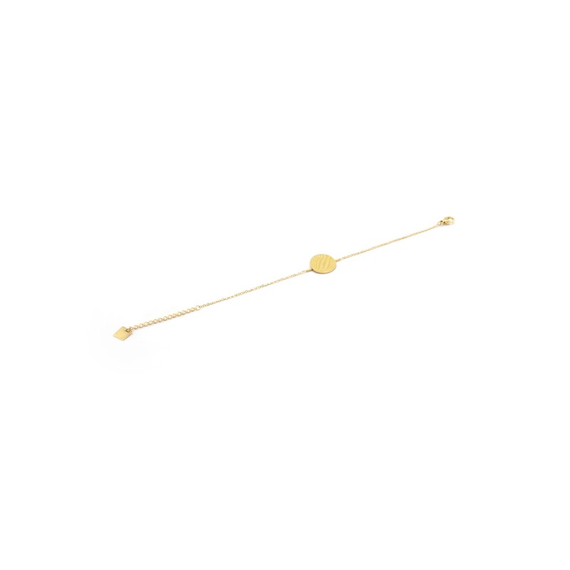 Zag Bijoux Bracelet SBS4012 Circle-Cylinder Gold Uni